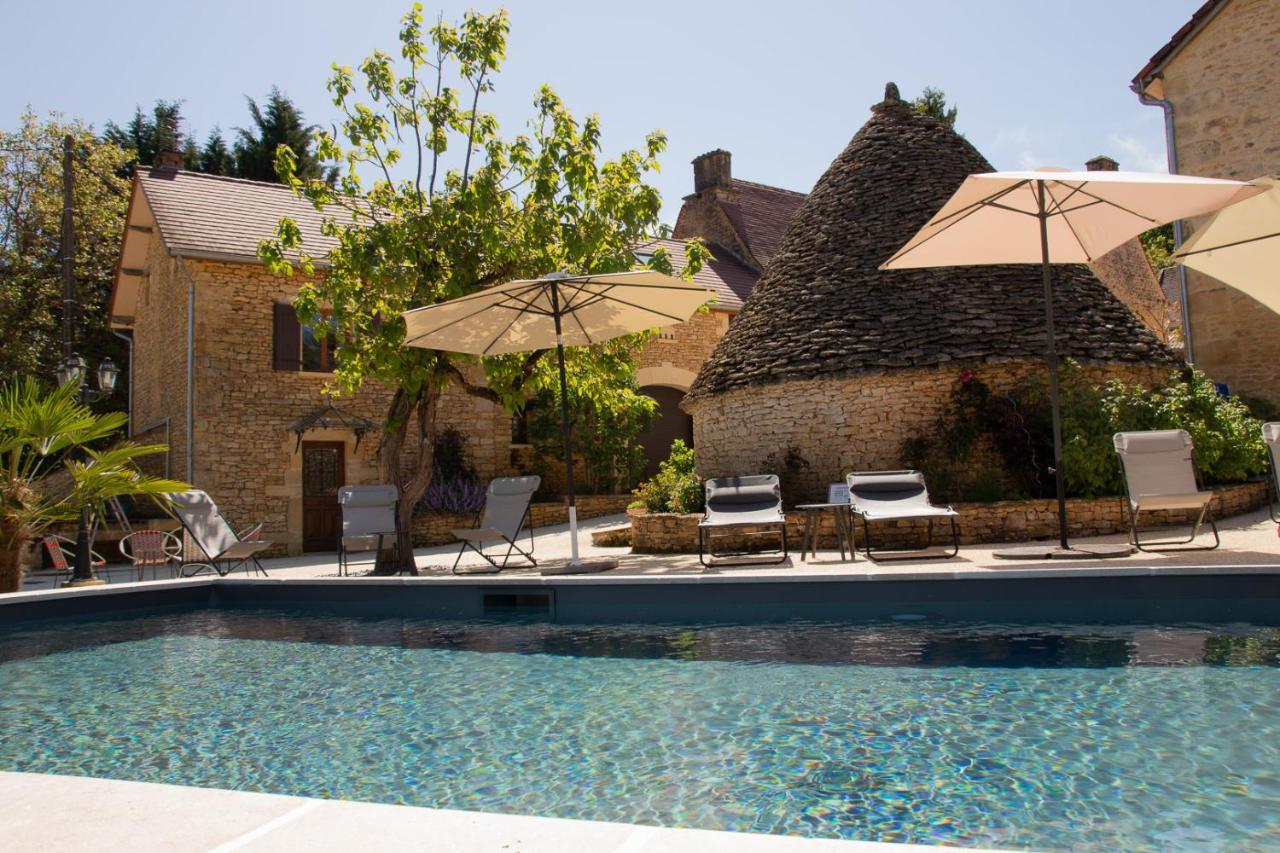 Le Four A Pain, Gite Avec Piscine Et Spa Proche Sarlat 马尔凯 外观 照片