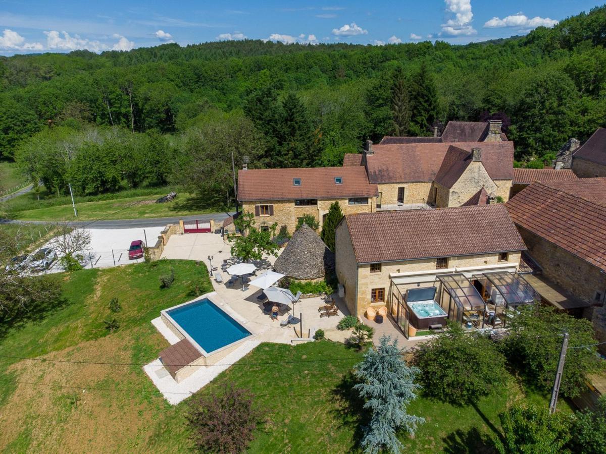 Le Four A Pain, Gite Avec Piscine Et Spa Proche Sarlat 马尔凯 外观 照片