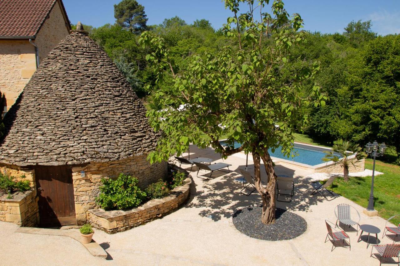 Le Four A Pain, Gite Avec Piscine Et Spa Proche Sarlat 马尔凯 外观 照片